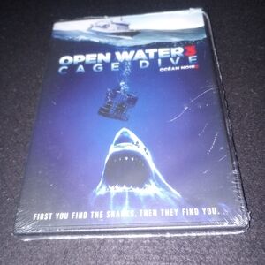 Open Water 3: Cage Dive DVD Brand New— Blue Shark Cover